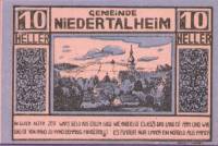 (№1920) Банкнота Австрия 1920 год "10 Heller"