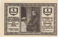 (№1922) Банкнота Германия 1922 год "1 Mark"