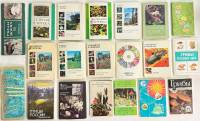 Набор открыток 20 штук Лекарственные растения Грибы Птицы Бабочки полный комплект в каждом наборе