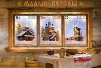 (2011-037-39) Блок Россия    Музей деревянного зодчества и народного искусства Малые Корелы III O