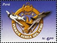 (№2006-2123) Марка Перу 2006 год "Авиации", Гашеная