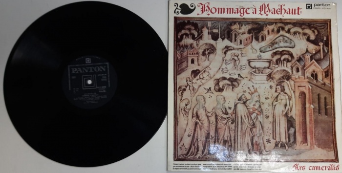 Пластинка виниловая , Hommage a machaut Panton 300 мм. (Сост. на фото)