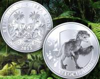 () Монета Сьерра-Леоне 2015 год 1  ""   Биметалл (Серебро - Ниобиум)  UNC