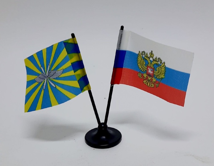 Флажок России и ВВС СССР