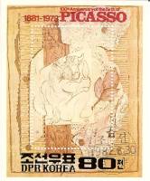 (1982-035) Блок марок  Северная Корея "Минотавр"   100 лет со дня рождения П. Пикассо III Θ
