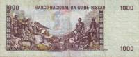 (№1978P-8a) Банкнота Гвинея-Бисау 1978 год "1,000 Pesos"