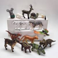 Фигурки игрушки Животные Динозавры 14 штук