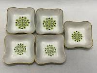 Креманки фарфор 5 шт, Рига СССР