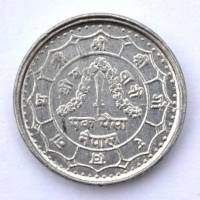 (№1974km800) Монета Непал 1974 год 1 Paisa (Бирендра Коронации)