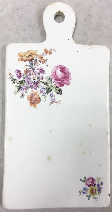 Поднос для сыра, ЗиК Конаково, 1952 г.(сост. на фото)