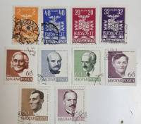 --  Набор марок Венгрия 10 шт.  Гашёные , II Θ