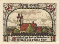 (№1921) Банкнота Германия 1921 год "50 Pfennig"