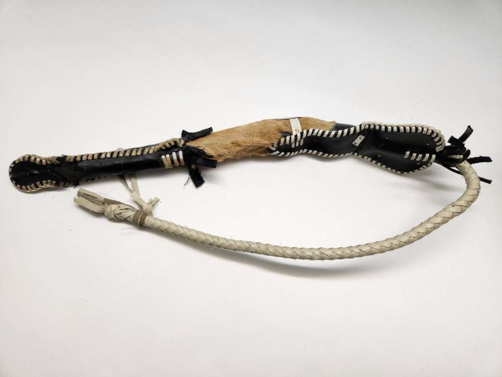 Плетка камча нагайка натуральная кожа оленья нога