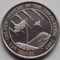 () Монета Сьерра-Леоне 2003 год 1  ""   Медь-Никель  UNC