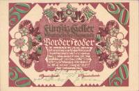 (№1920) Банкнота Австрия 1920 год "50 Heller"