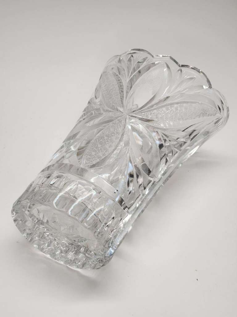 Ваза хрусталь СССР высота 20 см