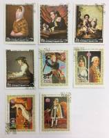 --  Набор марок Йемен 8 шт.  Гашёные , III Θ