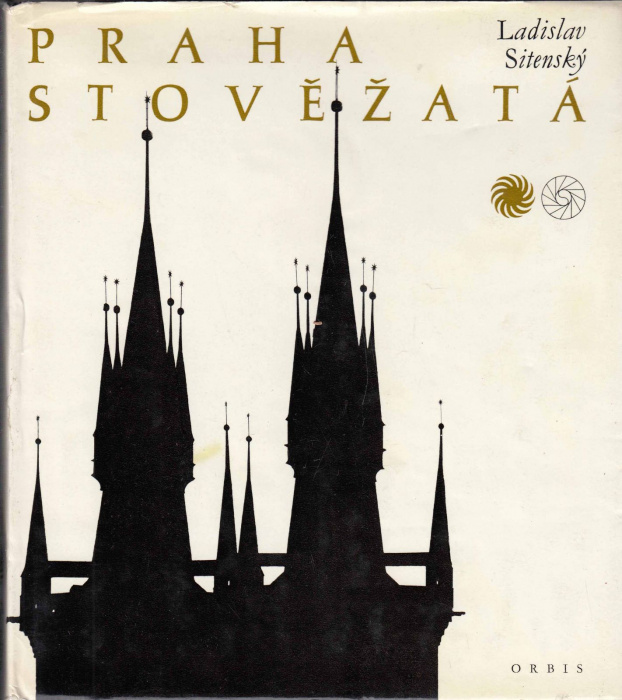Книга &quot;Прага стобашенная&quot; Л. Ситенский Прага 1971 Твёрдая обл. + суперобл 110 с. С чёрно-белыми иллю