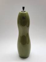 Бутылка для масла уксуса Asa Grande оливкового цвета высота 34 см керамика новая с пробкой