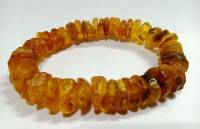 Браслет янтарь лечебный 15 гр (новый)