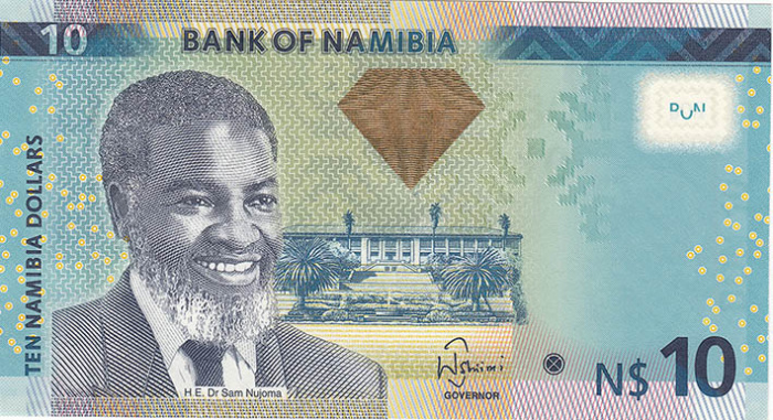 () Банкнота Намибия 2012 год 10  &quot;&quot;   UNC