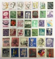 Смесь годов--  Набор марок Германия (ФРГ) 40 шт.  Гашёные , II Θ