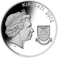 (№2012) Монета Кирибати 2012 год 10 Dollars (Мы Будем Помнить Их)