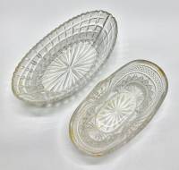 Салатники ладьи, хрусталь, СССР