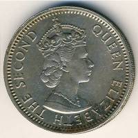(№1959km5) Монета Нигерия 1959 год 1 Shilling