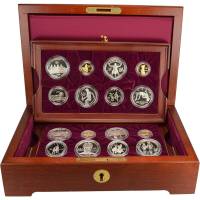 (1995-1996, 8 м. proof по 1 д.) Набор США 1995-1996 год  Олимпийские игры в Атланте  PROOF