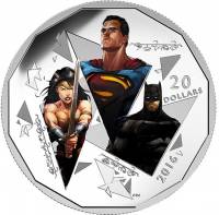 () Монета Канада 2016 год 20 долларов ""   PROOF