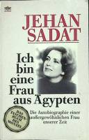 Книга Ich bin eine Frau aus Agypten 1987 J. Sadat Мюнхен Мягкая обл. 430 с. Без илл.