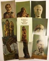 Набор открыток "Скульптура С.Коненкова в гос. Русском музее", 12 шт., 1974 г. 
