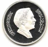 (№1977km31) Монета Иордания 1977 год 2frac12; Dinars