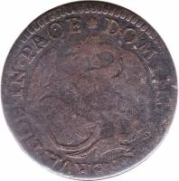 (№1724km138 (basel)) Монета Швейцария 1724 год frac12; Batzen