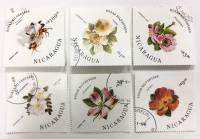 --  Набор марок Никарагуа 6 шт.  Гашёные , III Θ