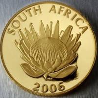 (№2006km406) Монета Южная Африка 2006 год 25 Rand (Лауреаты Нобелевской Премии Архиепископ Десмонд Т