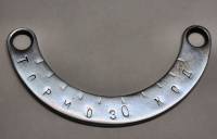 Табличка тормоз ход от травмвая металл