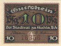 (№1920) Банкнота Германия 1920 год "10 Pfennig"