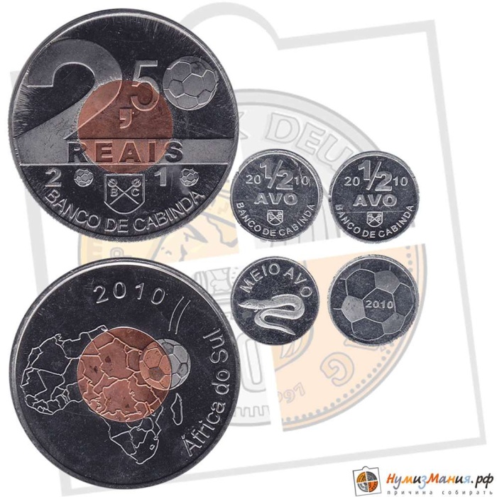 () Монета Кабинда 2010 год &quot;&quot;   UNC