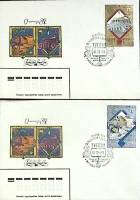 1979-год Набор худож. конв. п\д, сг+ марка, 2 шт. СССР Олимпиада 80   , Печать ПД Марка