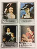 --  Набор марок Йемен 4 шт.  Гашёные , III Θ