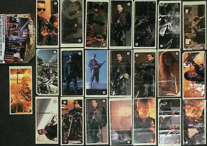 Коллекция вкладышей &quot;Терминатор&quot;, 23 шт.