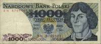 (1979) Банкнота Польша 1979 год 1 000 злотых "Николай Коперник"   XF