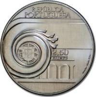 (2013) Монета Португалия 2013 год 2,5 евро "Жуан Вилларе"  Медь-Никель  UNC