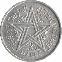 (№1951y46) Монета Марокко 1951 год 1 Franc