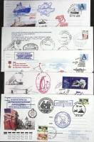 2009-год  Набор конвертов спецгашение 5 шт. Россия Музей истории  ОАО "ММП   , Печать ПД Марка