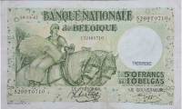 (№1943P-106a.9) Банкнота Бельгия 1943 год "50 Francs"