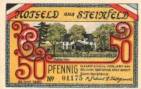 (№1921) Банкнота Германия 1921 год "50 Pfennig"