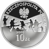 () Монета Польша 2005 год 10 злотых ""    AU
